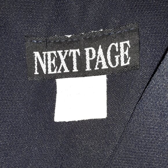 Little Navy Blue Dress * Sz 5/6 * Short / Mini * A little Bit Sheer * Long Zip * - Picture 6 of 6